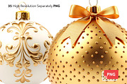 Christmas Balls Set, an Object Graphic by Voysla's Shop (Thumbnail 2 of 10)