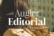 Augler - Editorial Serif Family, a Serif Font by Sarid Ezra (Thumbnail 1 of 9)