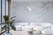 Wallpaper mockup Luxury living room, a Household Mockup by Hunny Badger (Thumbnail 3 of 5)