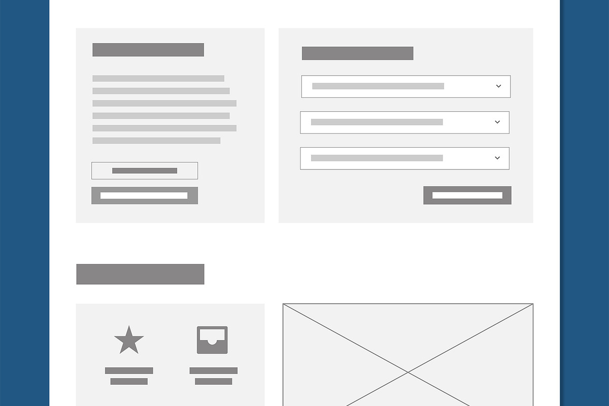 Wireframe for Ecommerce Website preview 5