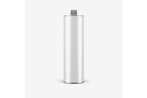 Aluminum Tube TIN CAN PSD Mockup