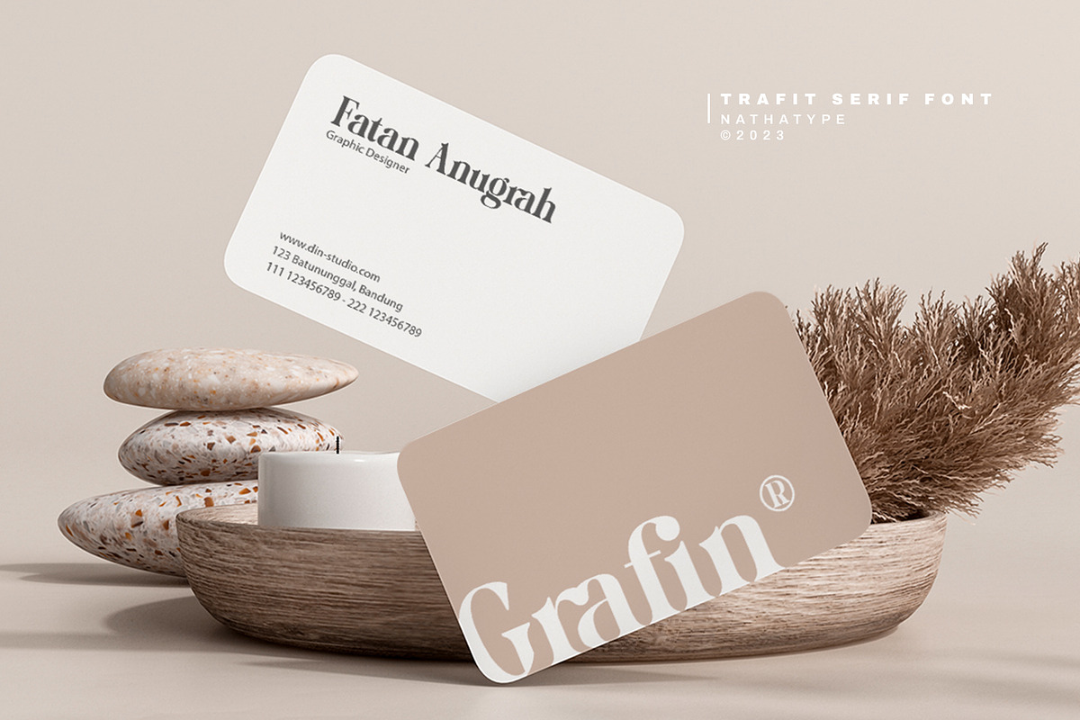 Trafit, a Serif Font by Nathatype (Photo 3 of 10)