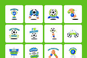 Bundle of Football World Cup, a Sport Illustration by Creative Stall (Thumbnail 10 of 11)