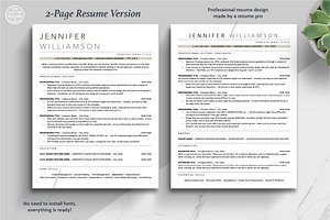 ATS Friendly Resume CV Template