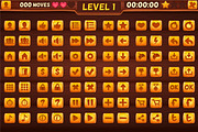 Cartoon Game GUI Pack, a Templates & Theme by SHMEL_Studio (Thumbnail 4 of 4)