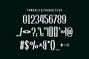 Glusan - Display Font, a Sans Serif Font by lelevien (Thumbnail 2 of 4)