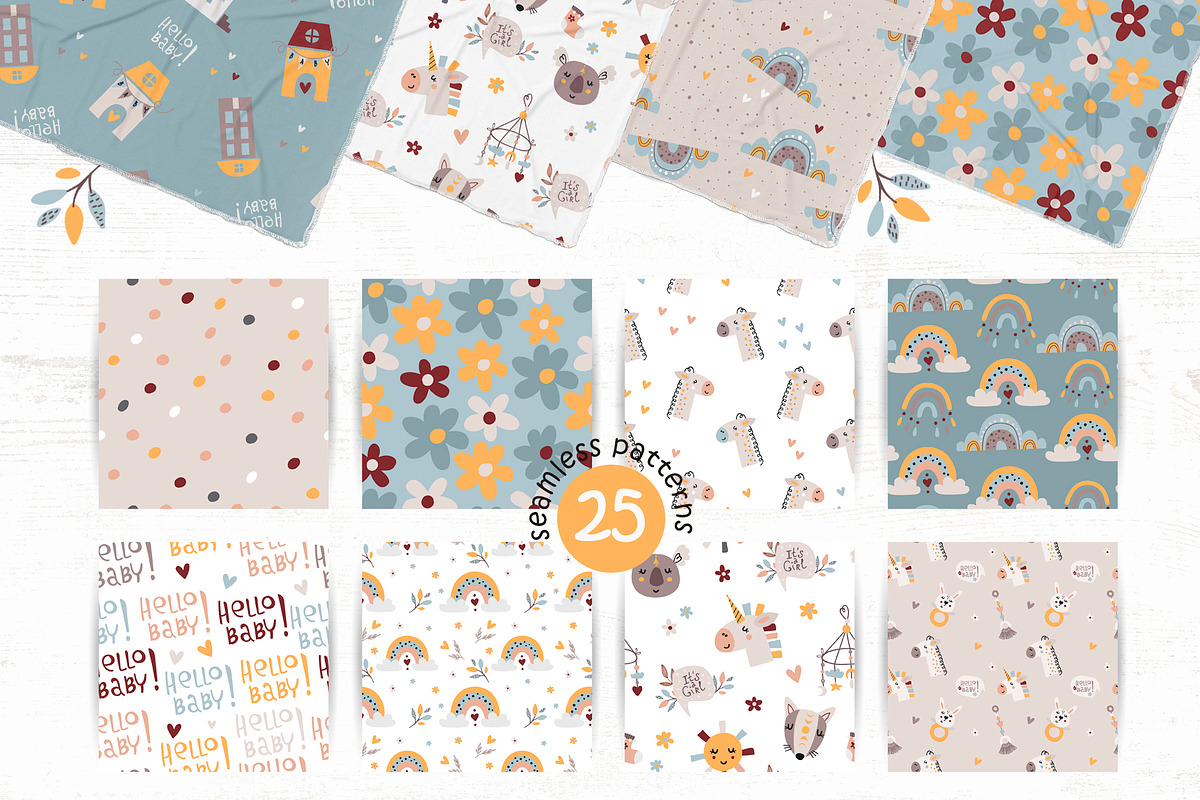 Baby Collection, a Wallpaper Graphic by Nafanya (Photo 7 of 12)