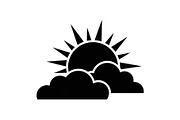 Sun Behind Clouds Silhouette Bundle, an Illustration by Gaye Art (Thumbnail 21 of 31)