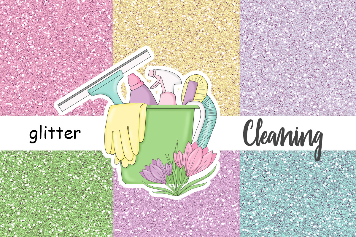 Cleaning Glitter, a Texture Graphic by GlamArtZhanna (Photo 2 of 3)
