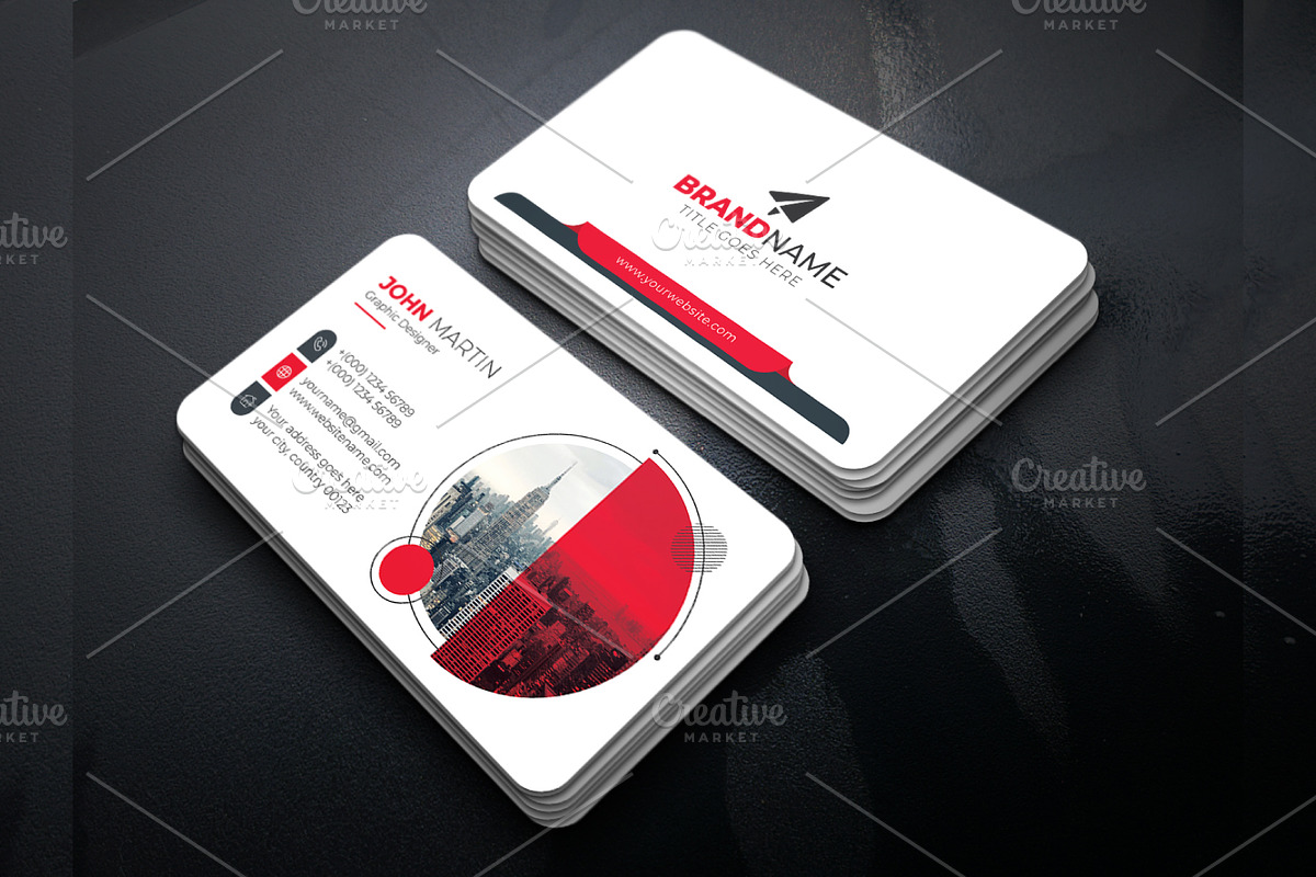 Business Card, a Business Card Template by GraphicsBurg (Photo 2 of 4)