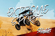 Emixvade - Handbrush Font, a Script Font by StringLabs (Thumbnail 2 of 10)