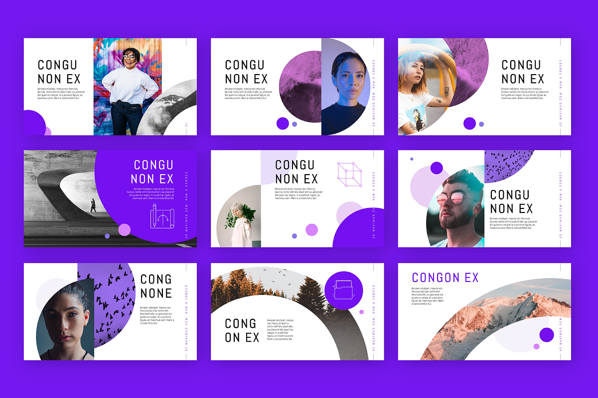 Circles - PowerPoint Template, a Presentation Template by chio.design - Khalay Chio (Photo 6 of 13)