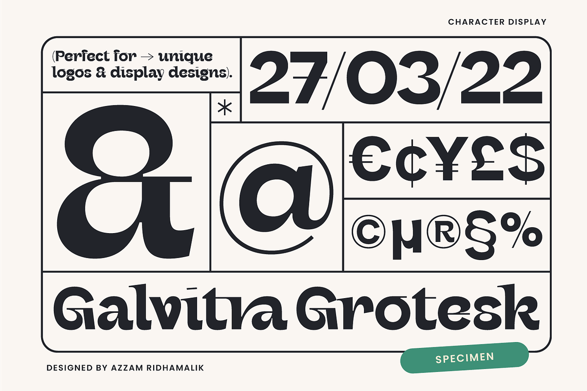 Galvitra - Grotesk Font, a Sans Serif Font by Zarma Type (Photo 2 of 11)