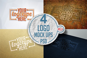 Logo Mock-up Pack Vol.11