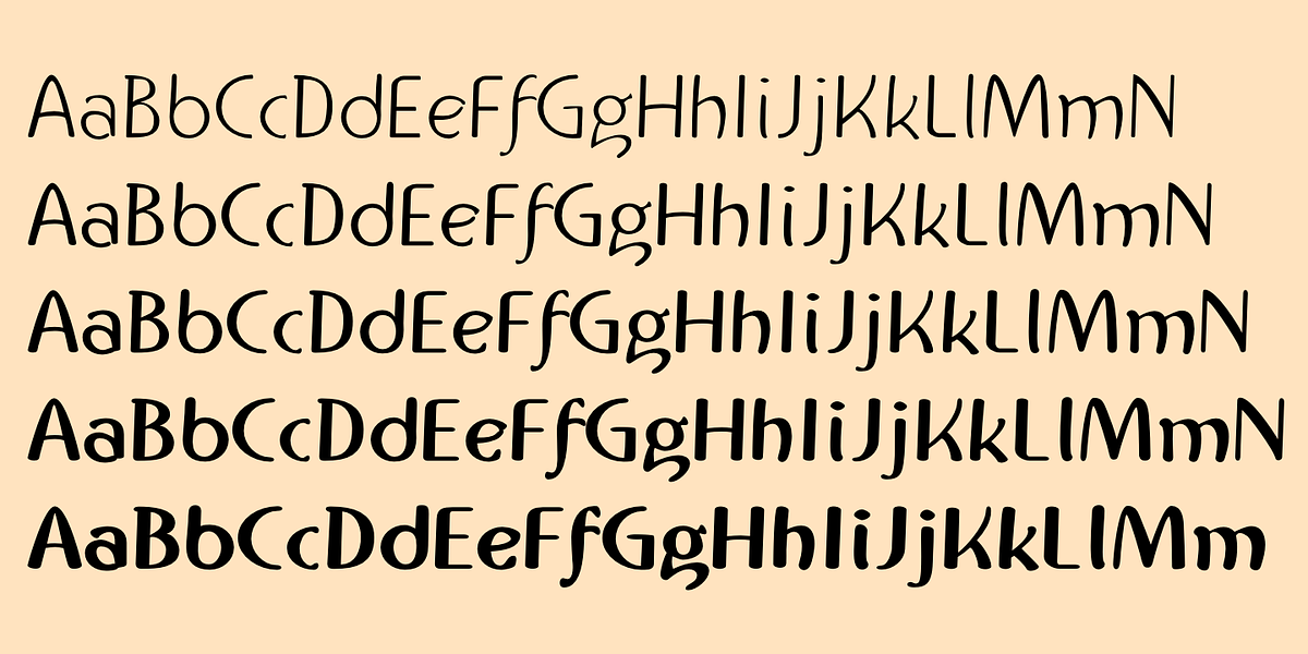IngrianaCasual, a Sans Serif Font by Ingrimayne Type (Photo 4 of 8)