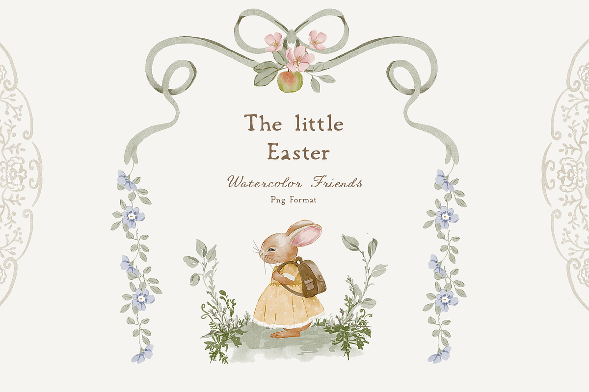 Grandmillenial Cottage kids set, an Object Graphic by Grace Noboa Illustrations (Photo 10 of 17)