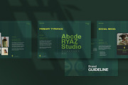 RYAZ | Brand Guidelines Canva, a Brochure Template by evgenystudio (Thumbnail 2 of 11)