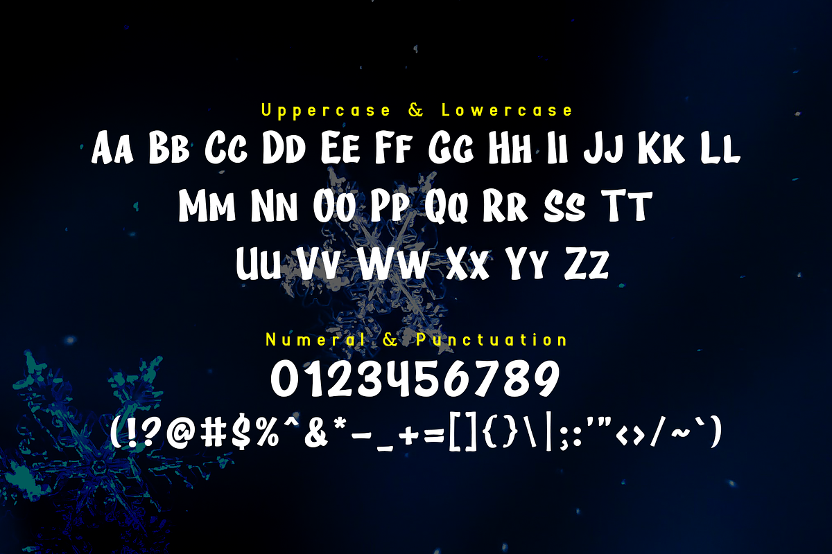 Deiland - A Christmas Celebrate Font, a Sans Serif Font by overlaytemplates (Photo 4 of 5)