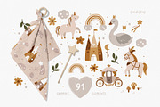 Fairy and Princess Kids collection, an Animal Illustration by tatiletters (Thumbnail 5 of 12)