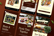 Family Event Picnic Instagram Story, a Social Media Template by Annora Studio (Thumbnail 2 of 6)