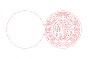 Trick or Treat Halloween Laser Cut, an Object Graphic by DreamCafeArt (Thumbnail 4 of 4)