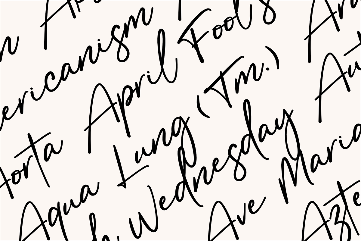 Florida Island, a Script Font by Muwatta Studio (Photo 3 of 10)