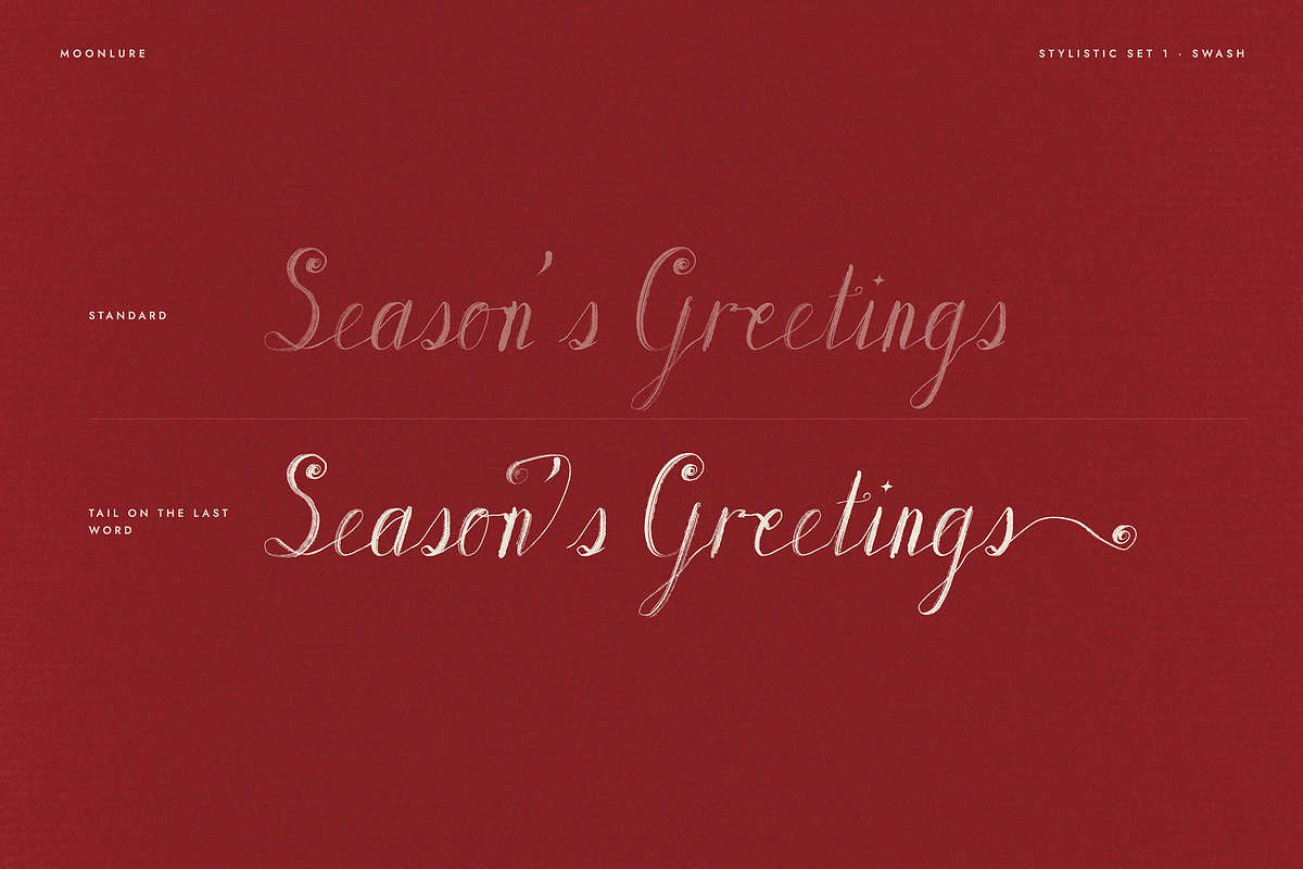 Moonlure – Textured Brush Script, a Handwritten Font by Lilithcollageart (Photo 4 of 15)