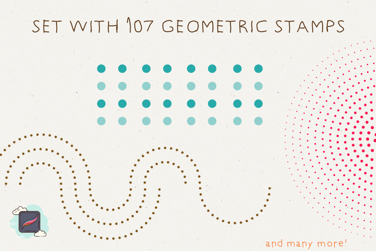The Procreate Geometric Box, a Brush Add-On by Just Bia (Photo 8 of 10)