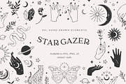 Stargazer Celestial Vector Set, a Graphic by Minimal Marks (Thumbnail 1 of 7)