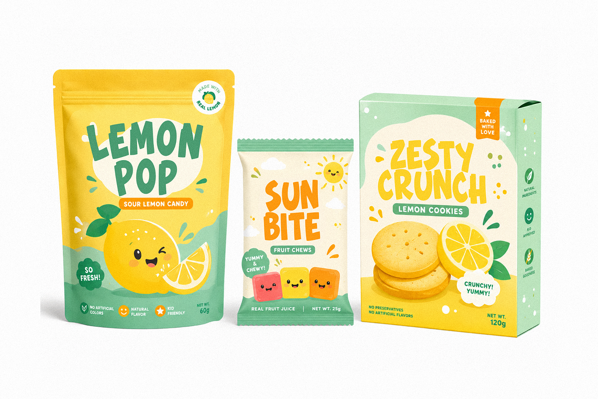 Lemon Chomp - Fresh Display Font, a Symbol Font by figuree studio (Photo 6 of 7)
