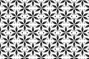 Monochrome Batik Seamless Pattern, a Pattern Graphic by Mightyfire