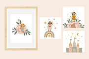 Flower Fairy Vector Clipart, a Decorative Illustration by Jenny Quince (Thumbnail 9 of 10)