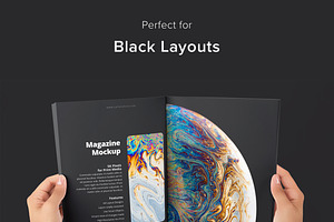 A4 Magazine Mockup 05