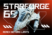 Bareon - Modern Futuristic Display, a Sans Serif Font by Vroz Studio (Thumbnail 7 of 8)