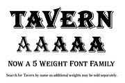Tavern Black, a Font by FontMesa (Thumbnail 3 of 6)