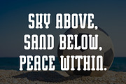 Beach Soccer - Playful Slab Serif, a Slab Serif Font by Pian45 Studio (Thumbnail 2 of 11)