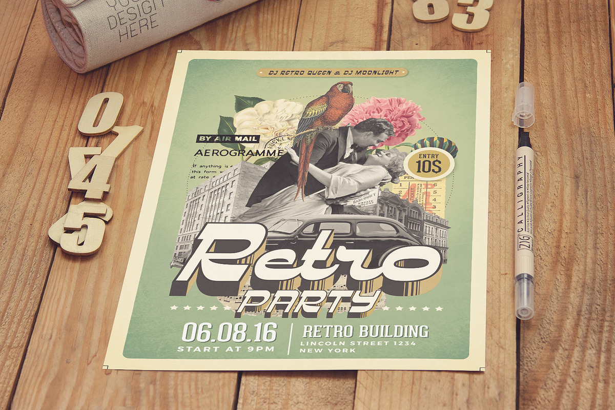 Retromax | Reverse Contrast Script, a Script Font by Debut Studio (Photo 16 of 18)