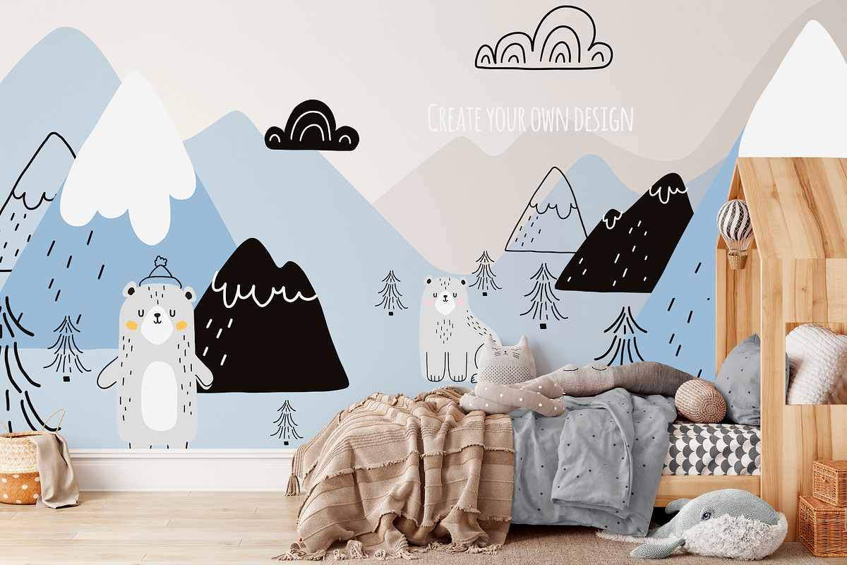 Arctic animals. Vector collection, a Pattern Graphic by AfonshinaArt (Photo 7 of 8)