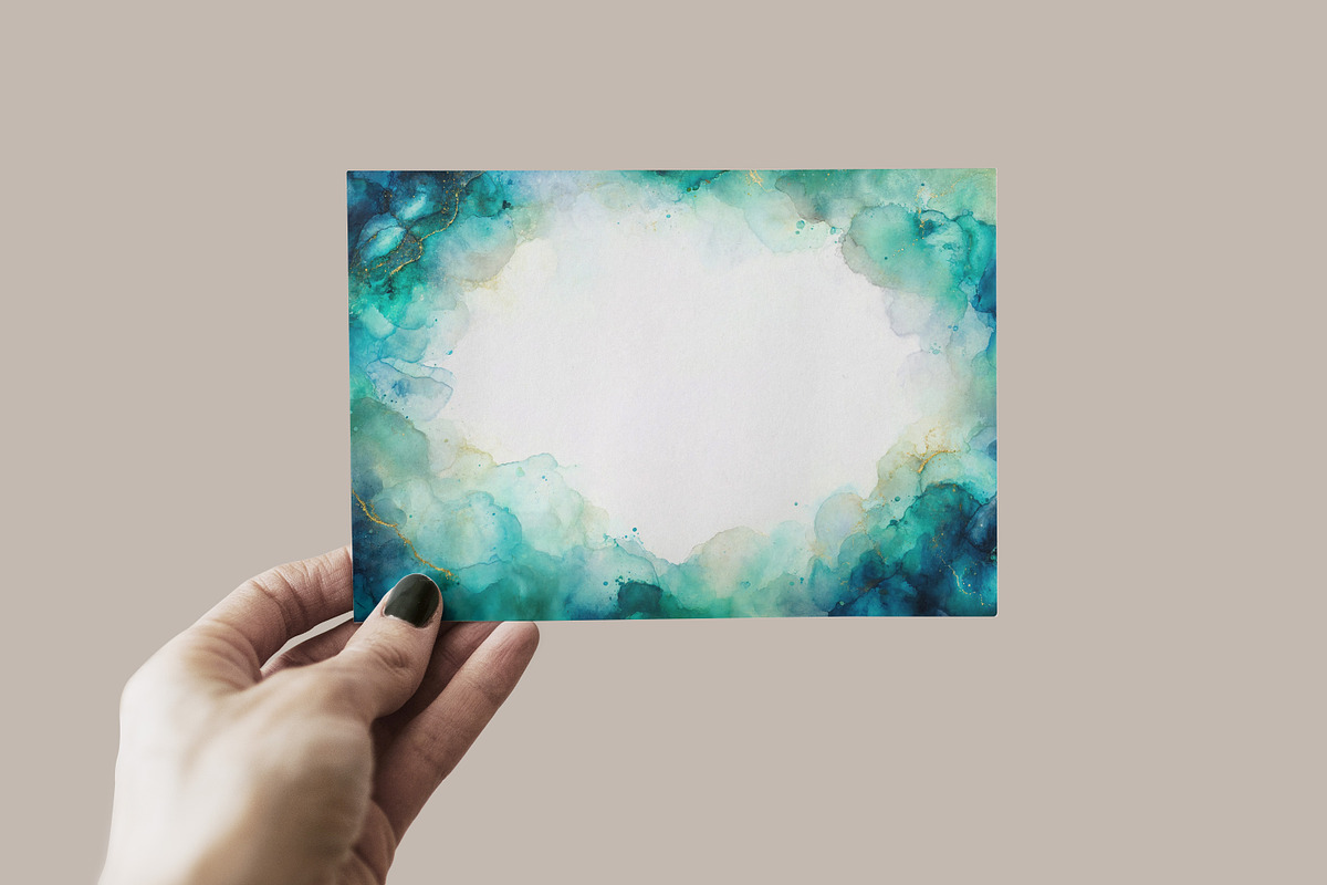 Watercolor Border Background, a Background Graphic by Forhadx5 (Photo 9 of 9)