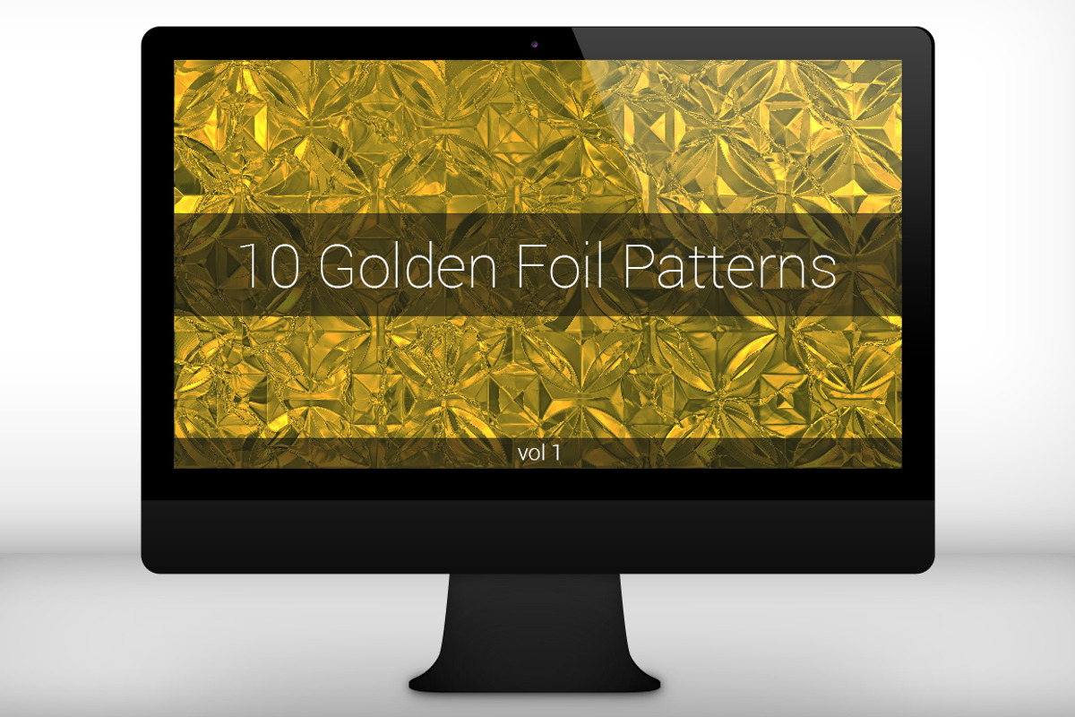 Golden Foil Seamless Patterns (v 1)