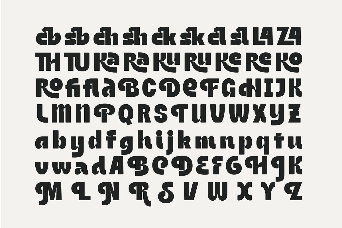 Magot Groovy Retro Display Font, a Sans Serif Font by timelesstype.co (Photo 17 of 20)