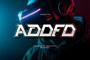 Adofo - Sports Diplay Font, a Sans Serif Font by Imoodev (Thumbnail 2 of 6)