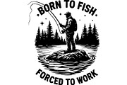 Funny Fishing T-Shirt Bundle, an Object Graphic by Designer_Momina (Thumbnail 10 of 11)