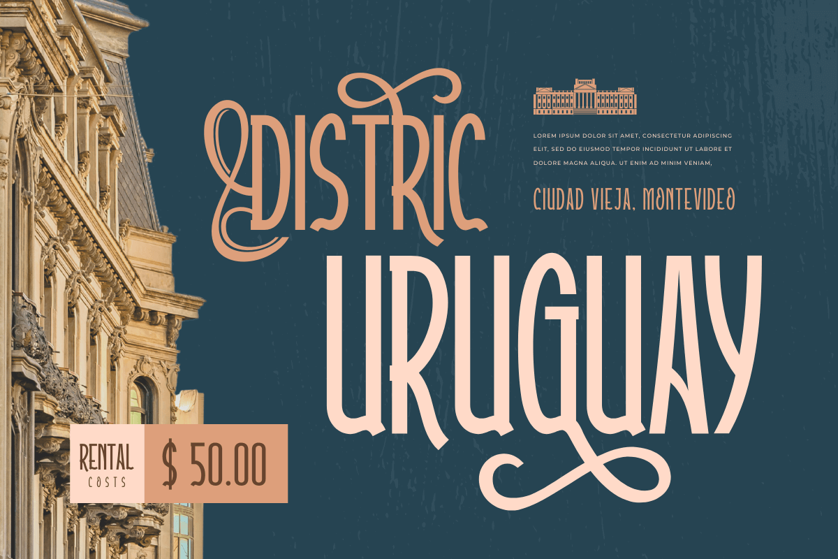Atoverz – Retro Condensed Font, a Sans Serif Font by twinstd (Photo 6 of 13)