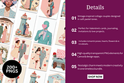 Vintage Pastel Couples Collage, an Object Graphic by Jakayla Digital Co (Thumbnail 6 of 13)