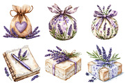 Lavender Mother’s Day Clipart, an Illustration by Watercolor design (Thumbnail 5 of 10)