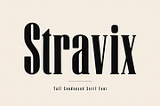 STRAVIX – Tall Condensed Serif Font, a Serif Font by Wow Magic (Thumbnail 1 of 5)