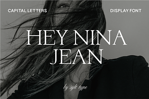 Nina Jean Display Font