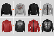 Bomber Jacket Mockup Templates, a Hoody Mockup by Go Media's Arsenal (Thumbnail 2 of 2)