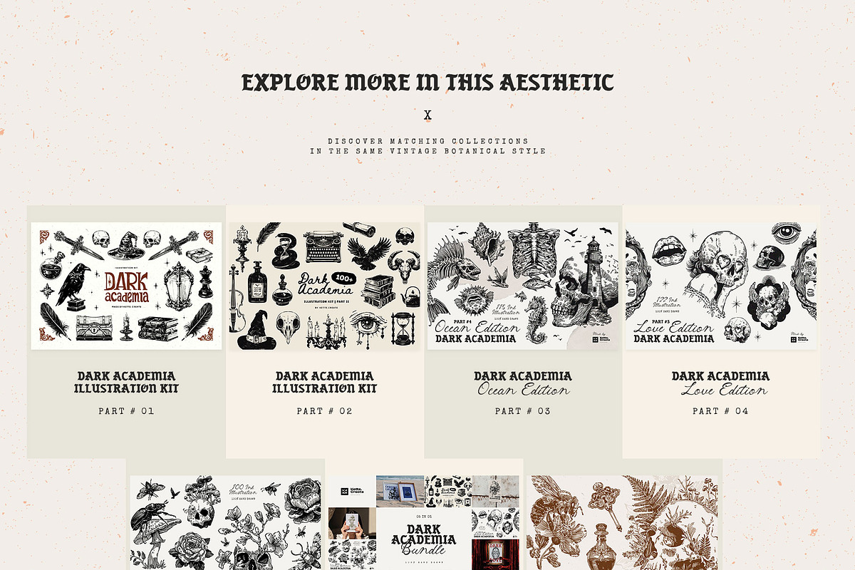 Dark Academia Xmas | Illustration, an Object Illustration by KetteCreate (Photo 18 of 18)